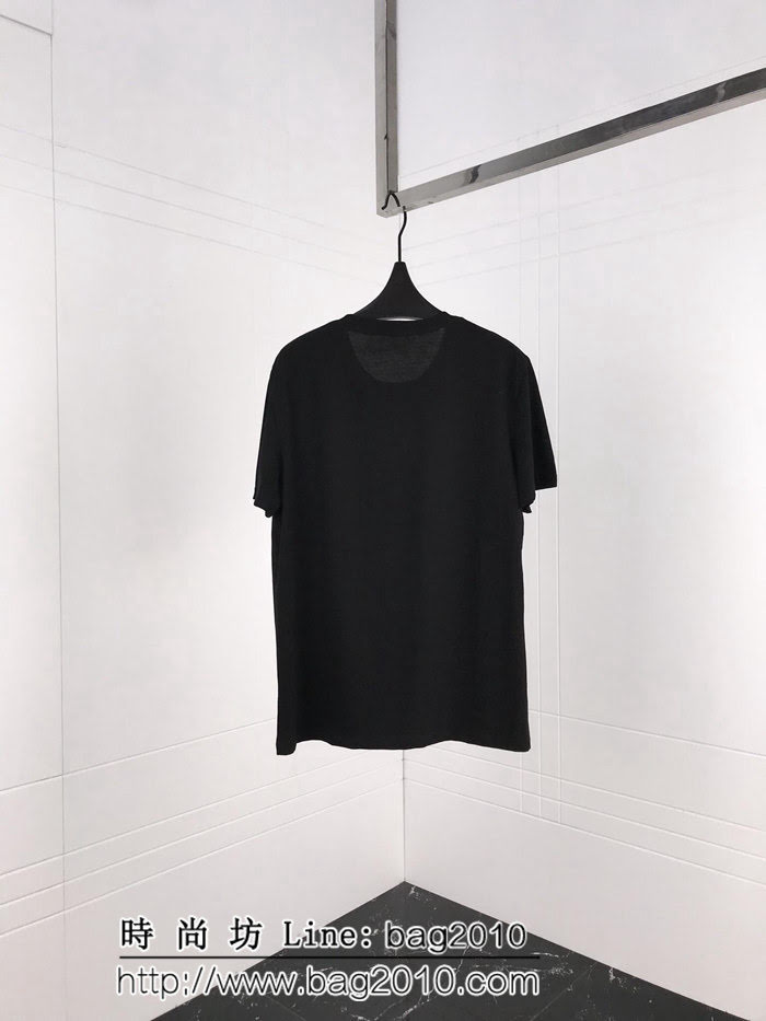 pp 19ss早春 燙鑽短袖 大幅度進口奧鑽燙鑽工藝 定制絲光棉 工藝細節完美 ydi2545